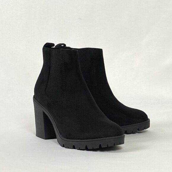New Topshop Byron Black Chelsea Unit Boot 6.5 / 37 - Picture 2 of 12